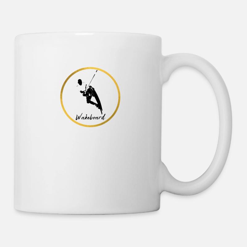 Wakeboard - Mug blanc - blanc