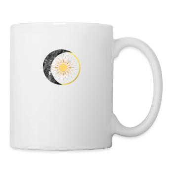 Mond und Sonne - Tasse - Weiß - Rechts