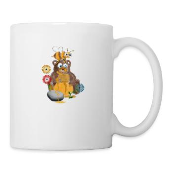 Honey Bear in the Sunset - Mug - white - Right