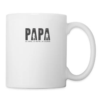 Papa Viking,, le mythe, la legende fete des pères. - Mug blanc - blanc - Droite