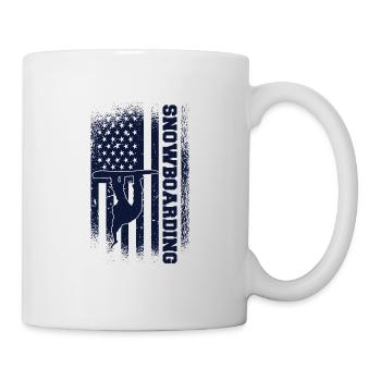 Snowboard Snowboarding Snowboard Holiday Snowboarder - Mug - white - Right