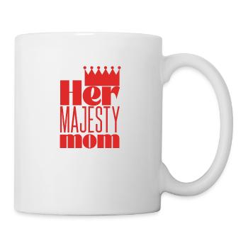 Her Majesty mom - Tasse - Weiß - Rechts