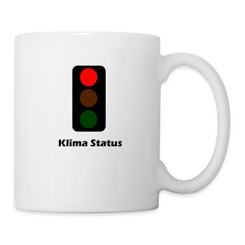 Klima Status- - No Planet B - Tasse - Weiß - Rechts