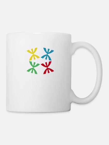 The AMAZIGH square - Mug - white
