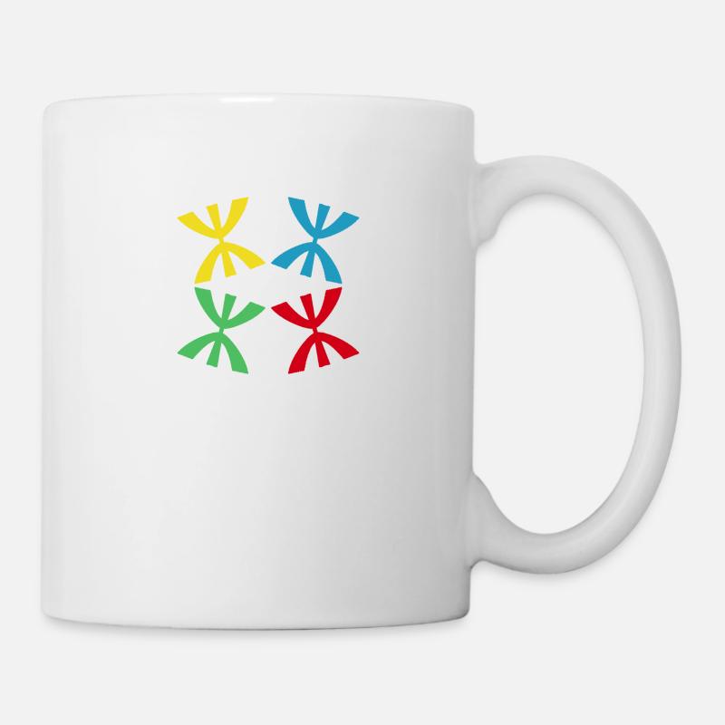 The AMAZIGH square - Mug - white