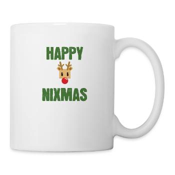 Joyeux Noël des rennes de Nixma - Mug blanc - blanc - Droite