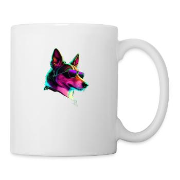 Basenji Chiens Basenjis - Mug blanc - blanc - Droite