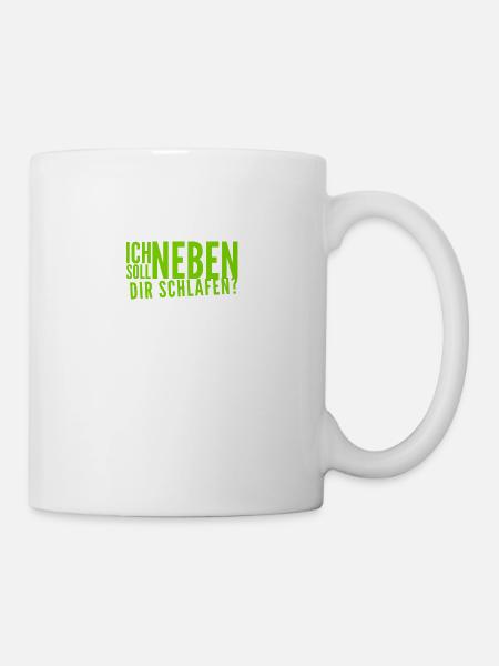 ich mag dich - Tasse - Weiß