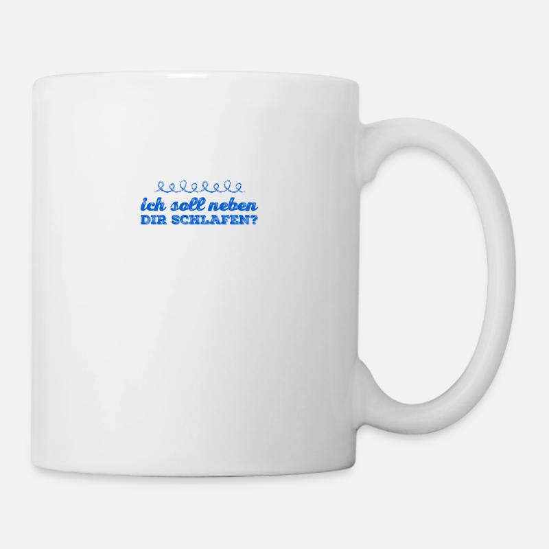 mache ich gerne - Tasse - Weiß