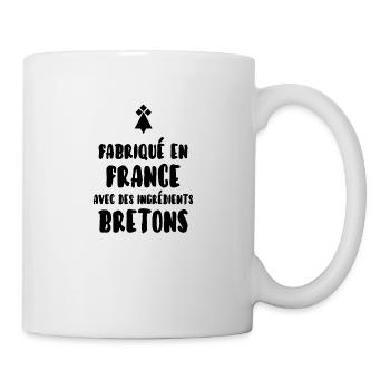 Breton - Mug blanc - blanc - Droite