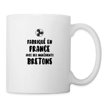 Breton - Mug blanc - blanc - Droite