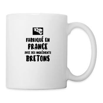 Breton - Mug blanc - blanc - Droite