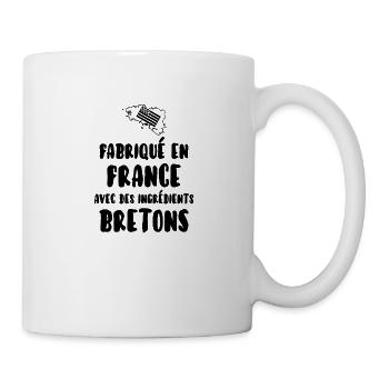 Breton - Mug blanc - blanc - Droite