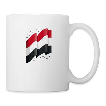 Egypt Flag Hurghada Africa Egyptian Flag - Mug - white - Right