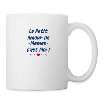 La petite amour de maman - Mug blanc - blanc - Droite