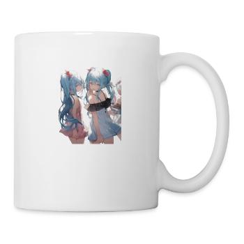 Beautiful Anime Woman - Mug - white - Right