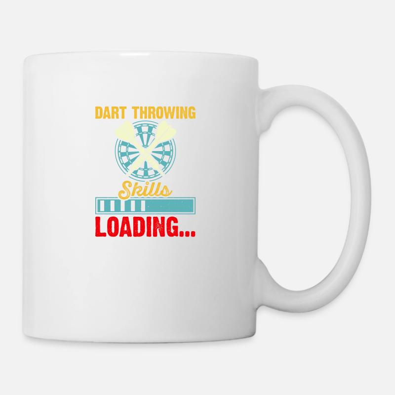 Darts - Dart Throwing Skills Loading... - Mug - white