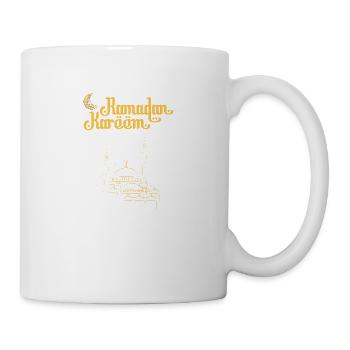Ramadan Kareem Golden Mosque - Mug - white - Right