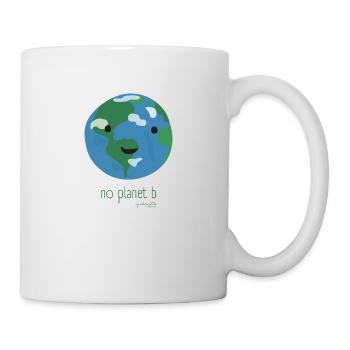 No Planet B – Umweltbewusstsein im Fokus - Tasse - Weiß - Rechts