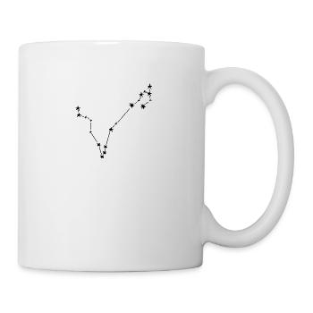 Zodiac sign Pisces - Mug - white - Right