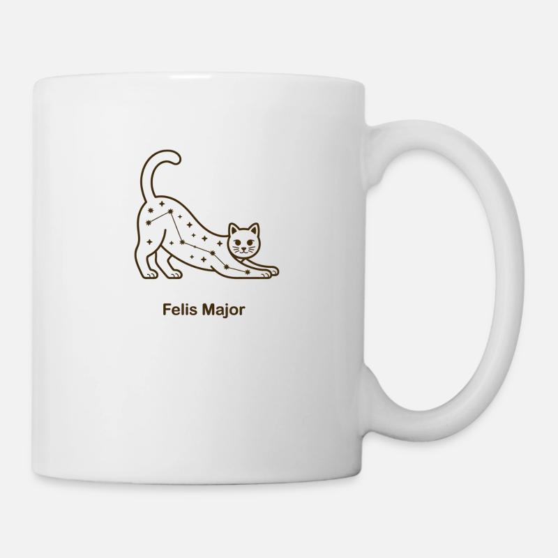 Felis Major - Tasse - Weiß