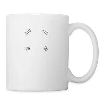 entlebucher sennenhund mama white - Tasse - Weiß - Rechts