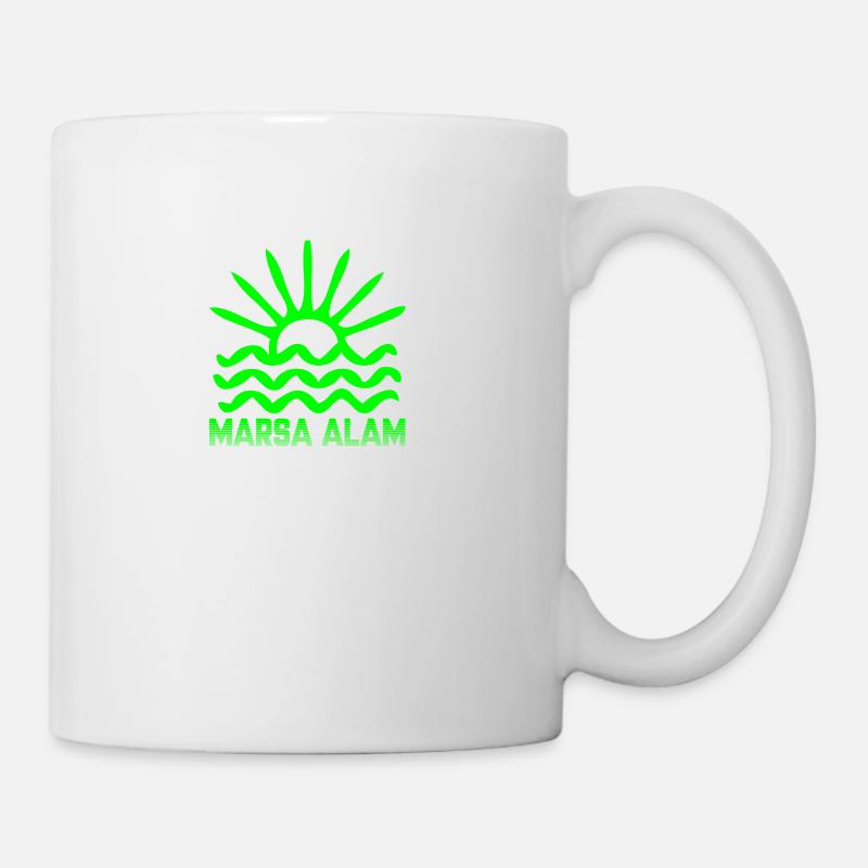 Marsa Alam Ägypten Egypt مصر - Tasse - Weiß