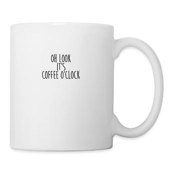 Coffee o'clock - Mug - white - Right
