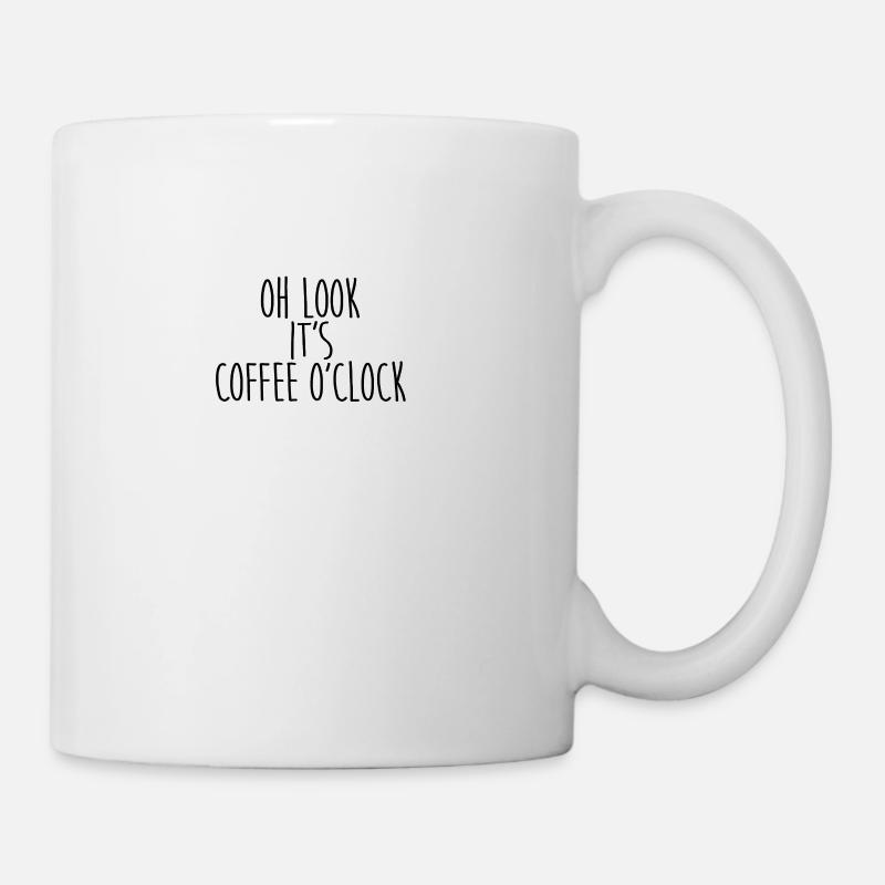 Coffee o'clock - Mug - white