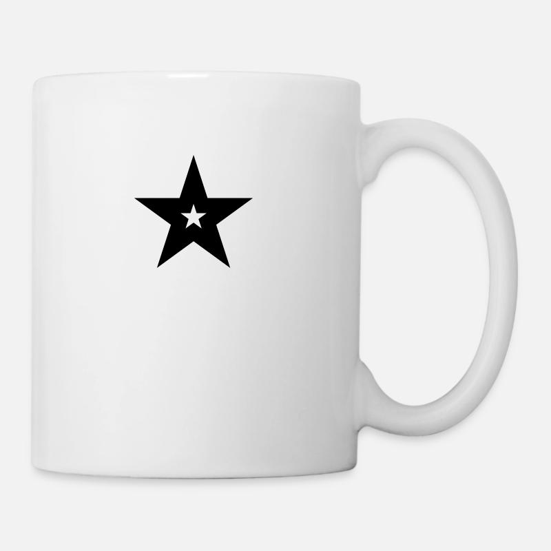 Alternativer Stern - Tasse - Weiß