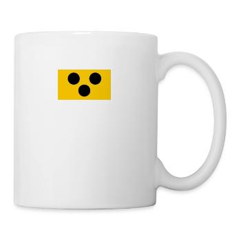 Blinde - Tasse - Weiß - Rechts