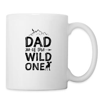 Dad Of The Wild One - Vater - Tasse - Weiß - Rechts