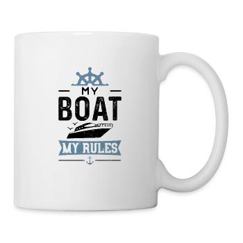 My Boat My Rules - Boat - Mug - white - Right