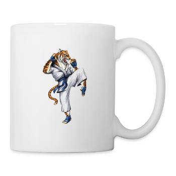 Martial Arts Tiger - Mug - white - Right