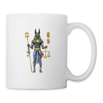 Anubis Mythologie égyptienne Dieu - Mug blanc - blanc - Droite