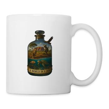 Austalien – A World in a Jar - Mug - white - Right