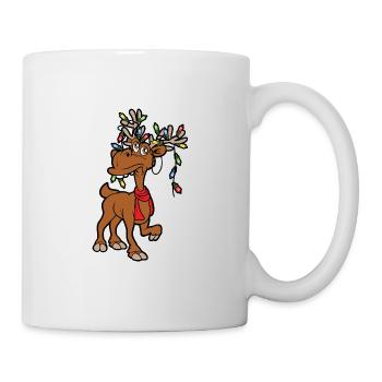 Noël drôle Noël Noël Noël - Mug blanc - blanc - Droite