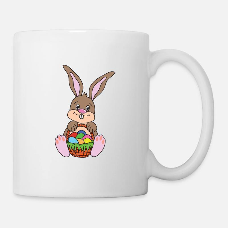Ostern Osterhase - Tasse - Weiß
