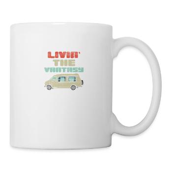 Vivre la Vantasy pour les campeurs - Mug blanc - blanc - Droite