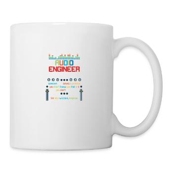 Audio Engineer Definition - Mug - white - Right