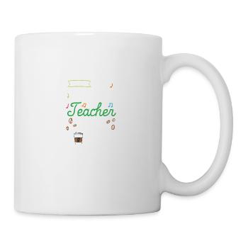 Instant Music Teacher Just Add Coffee - Mug blanc - blanc - Droite