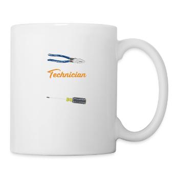 Maintenance Technician Because You Broke Something - Mug - white - Right