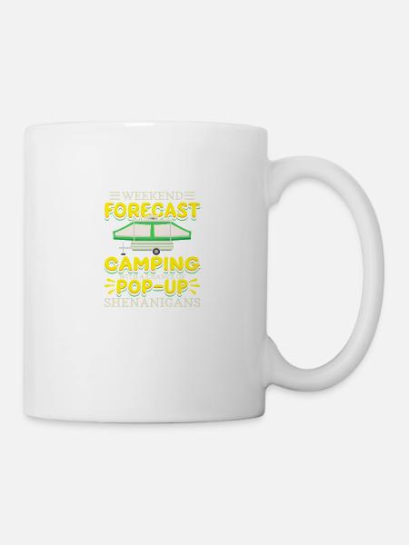 Pop-up Shenanigans - Tasse - Weiß