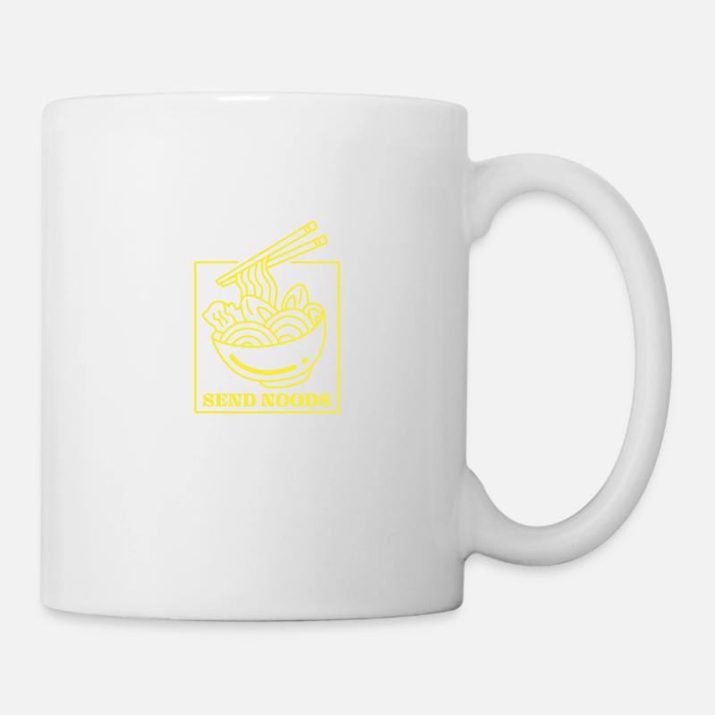 Send Noods - Tasse - Weiß