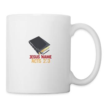 Baptized In Jesus - Tasse - Weiß - Rechts