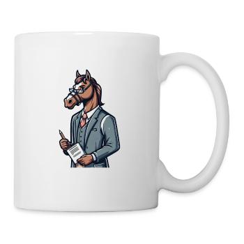 Cute Horse Teacher - Tasse - Weiß - Rechts