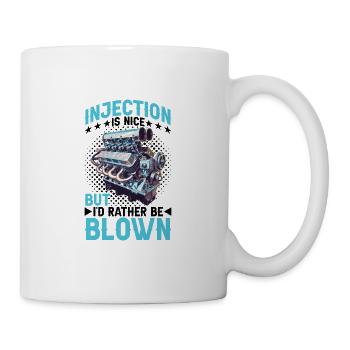 L’injection est agréable mais je préfère être soufflé 15 - Mug blanc - blanc - Droite