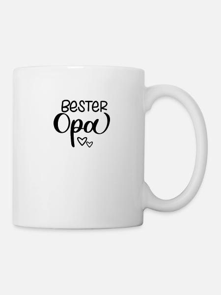 Bester Opa - Tasse - Weiß