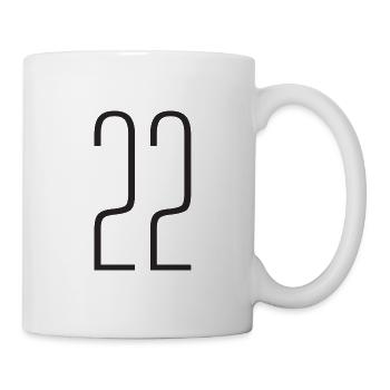 22 - Tasse - Weiß - Rechts