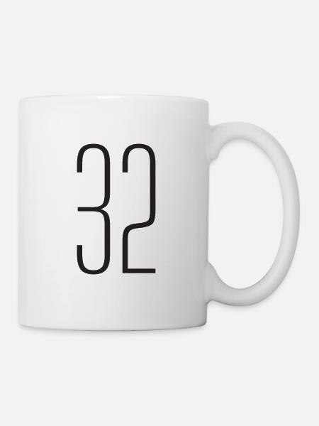 32 - Tasse - Weiß